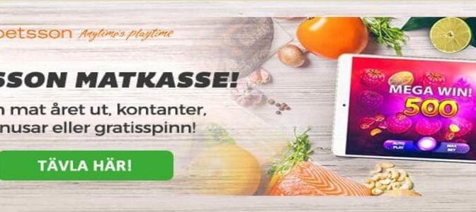 Betsson tävling – En matkasse i veckan, året ut!