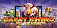 Pragmatic Play Releases the Much-Anticipated, First Megaways™ Title, Great Rhino Megaways