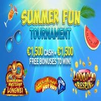 Win a Share of the £7,500 Prize Pool on the Summer Fun Tournament Casino at Mr.Play Casino