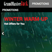 GrandMaster Jack Runs a Winter Warm-Up Promo Giving You Hot Offers!