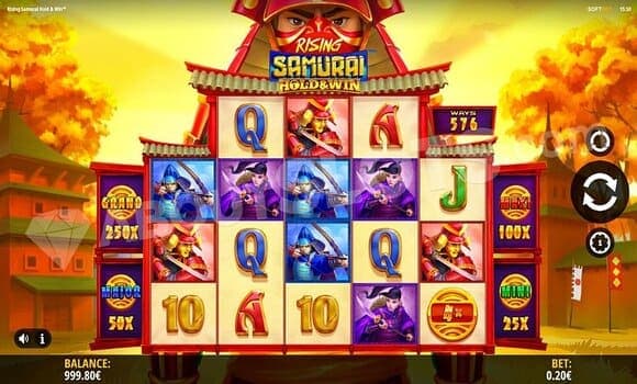 iSoftBet Debuts Action-Packed Sword-Slinger Rising Samurai Hold & Win